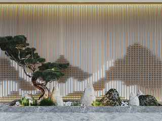 现代假山