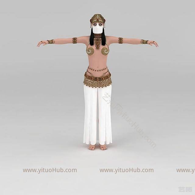 阿拉伯性感女人模型