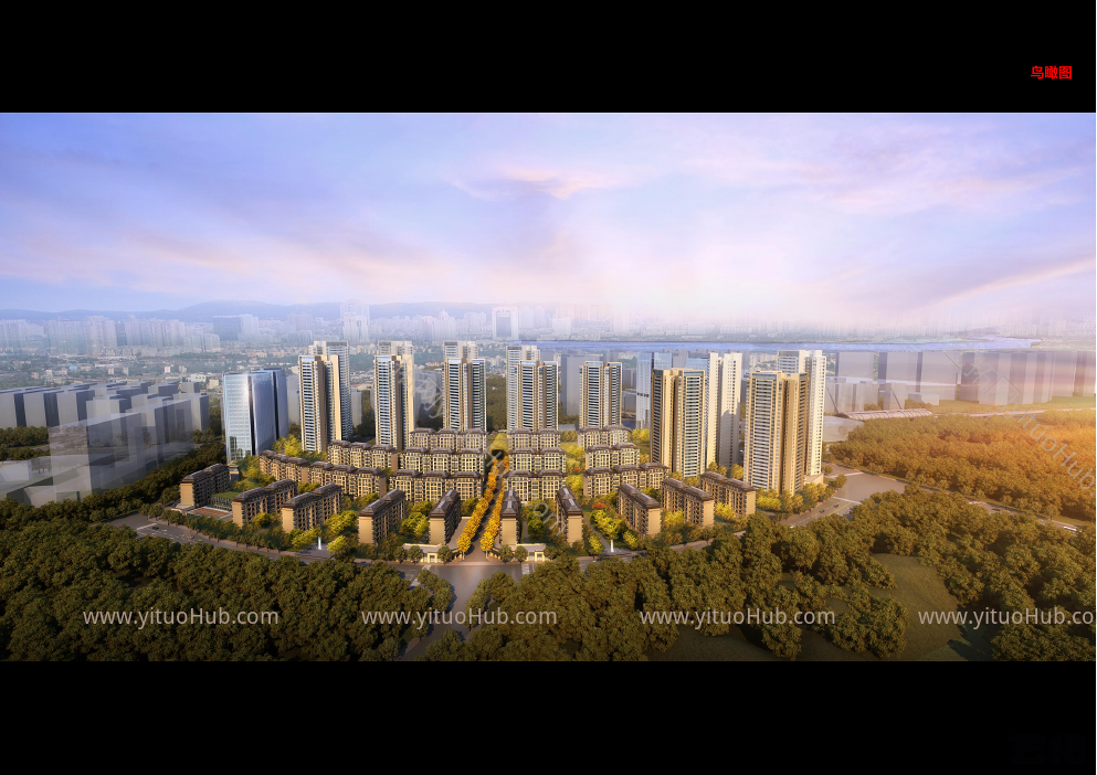 电建重庆龙洲湾地块概念规划设计