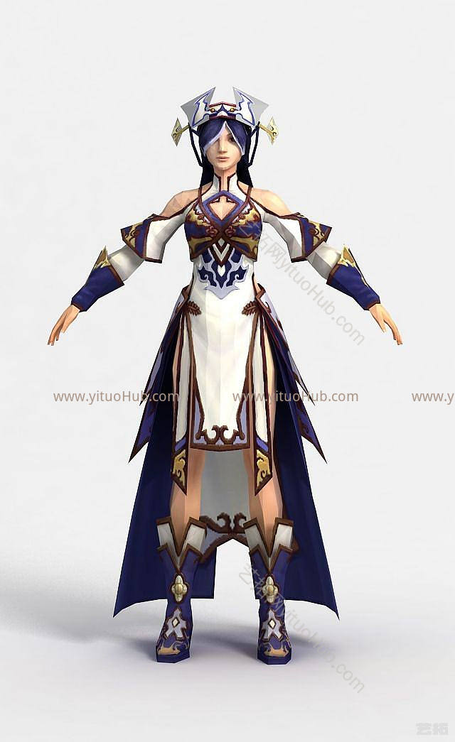 现代诛仙游戏天音寺合集模型