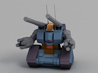 量产型钢铁坦克模型
