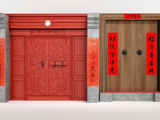 现代大门