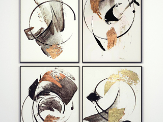 现代抽象装饰画