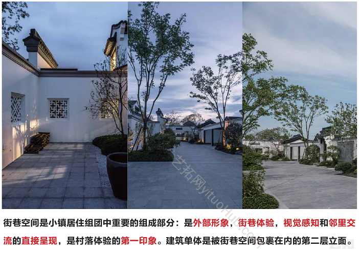 中式居住组团街巷空间分析