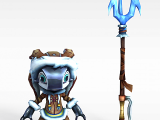 现代LOL菲兹潮汐海灵模型