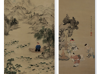 中式传世名画