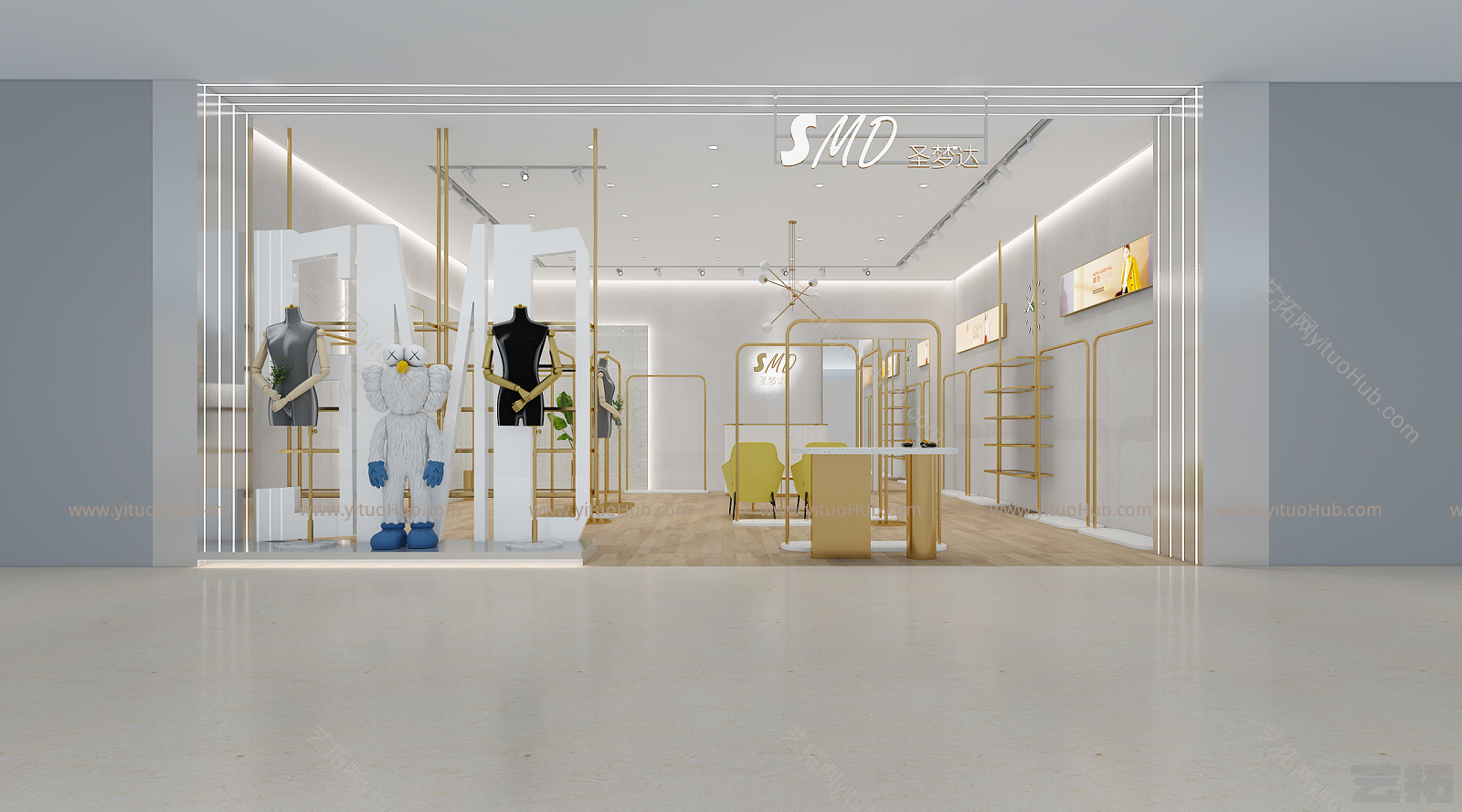 现代女装店 服装店