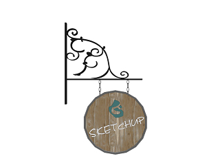 标牌挂 logo挂