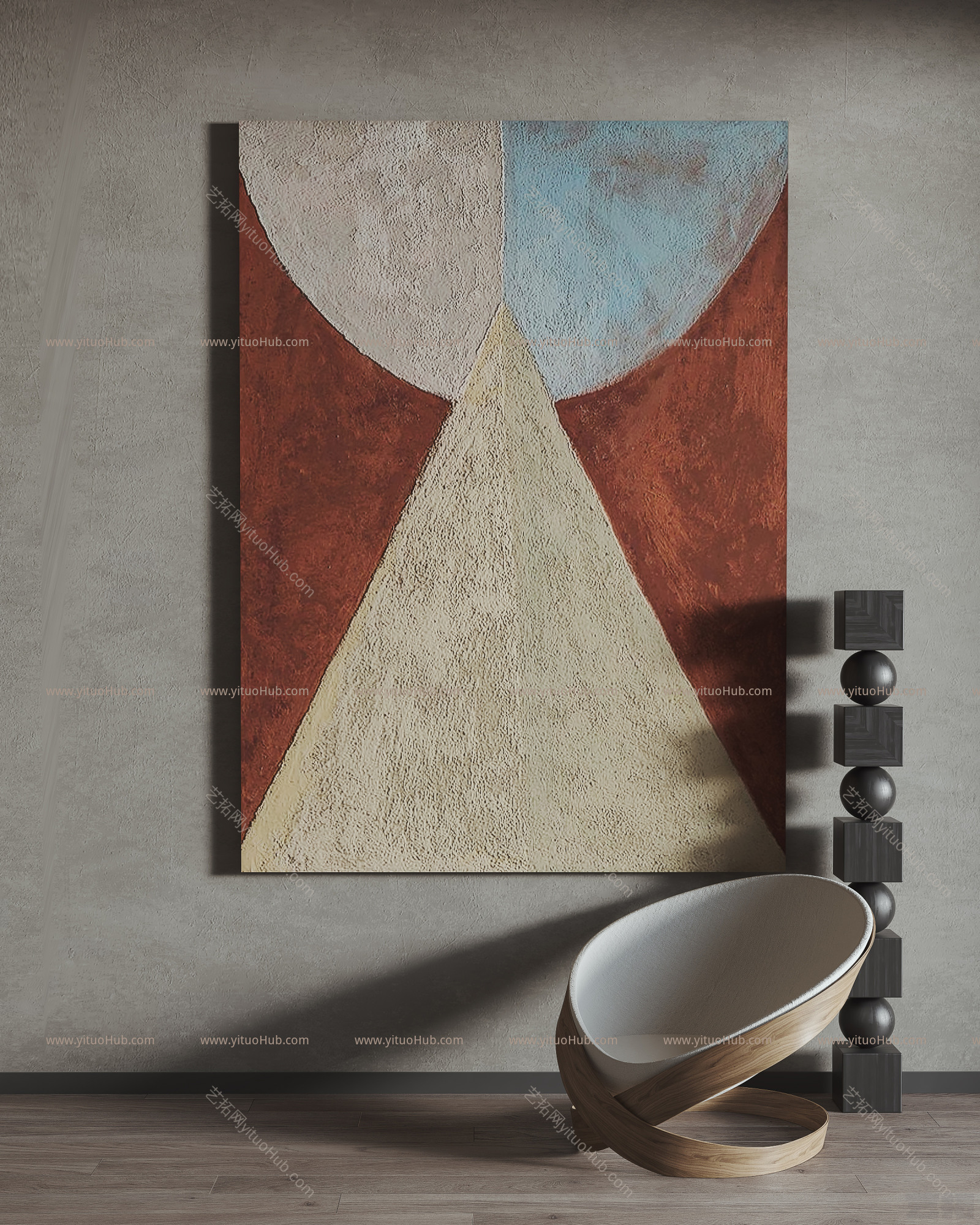 侘寂装饰画 挂画