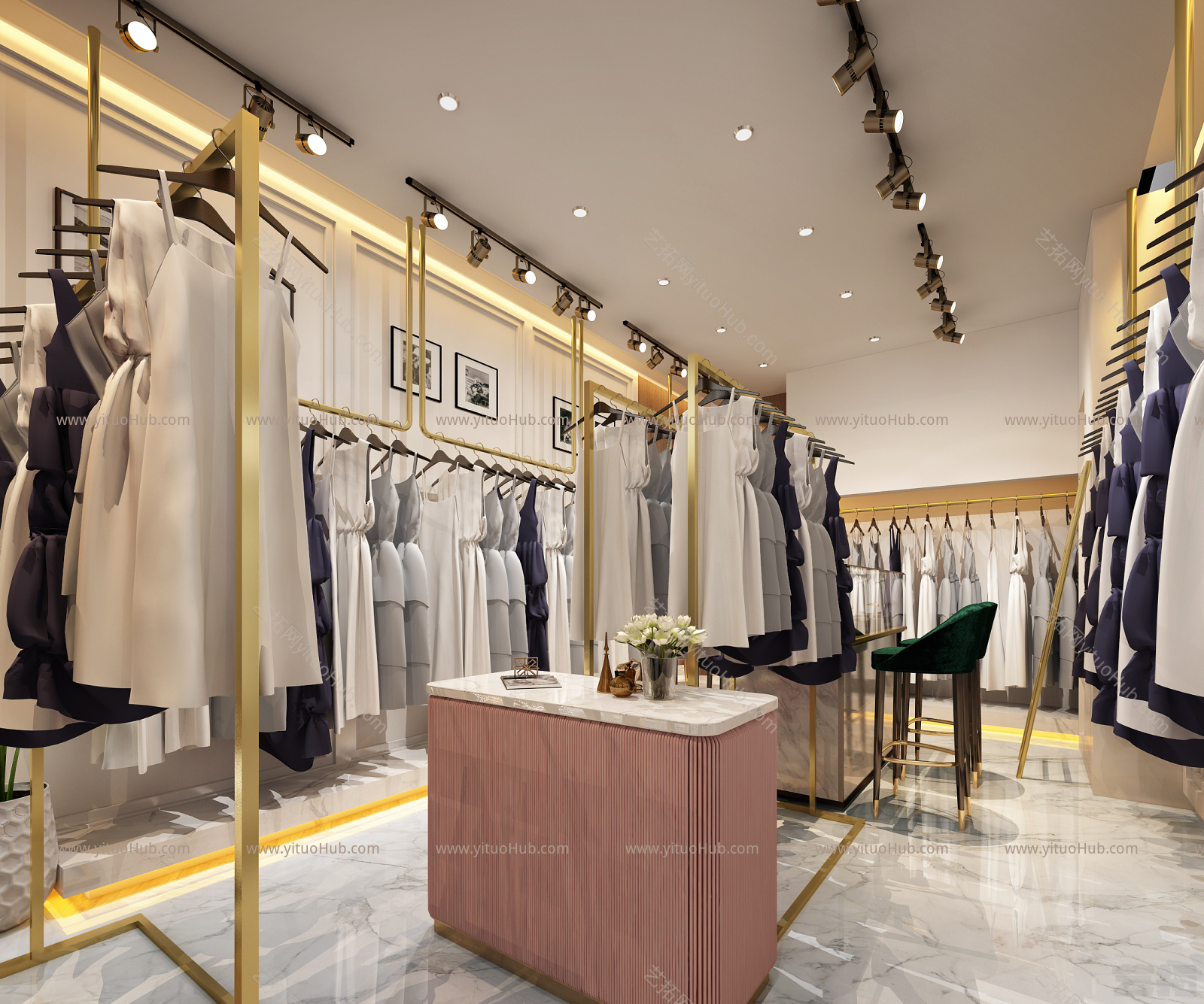 现代服装店 女装店