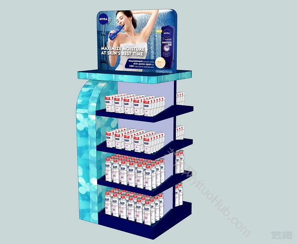 商场化妆品货架