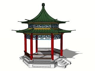 中式古典亭子