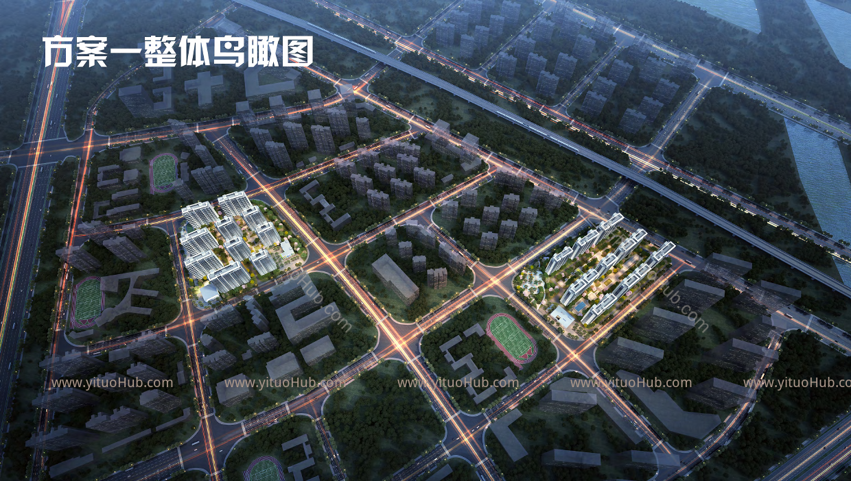 郑州二七区57号、58号地块项目概念规划设计方案