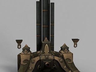 现代魔兽世界游戏场景模型