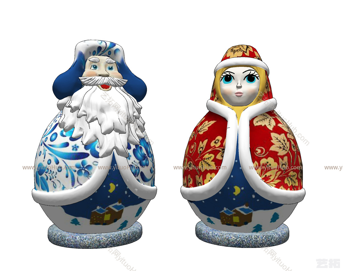 欧式儿童玩具摆件,