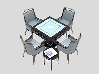 新中式棋牌桌