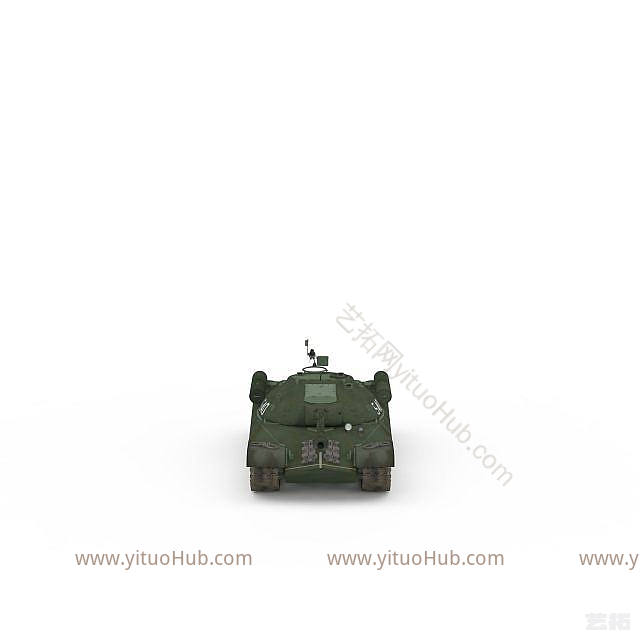 现代540重型坦克模型