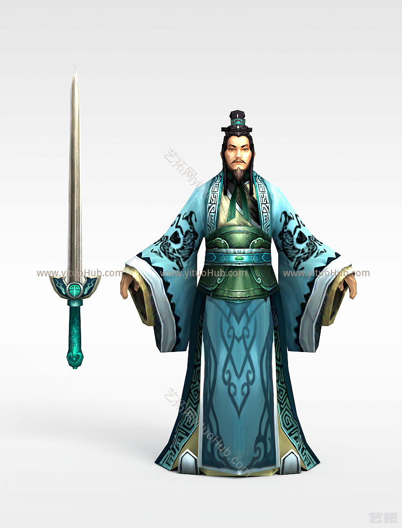 游戏角色模型