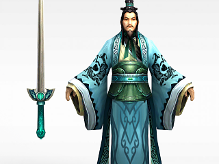游戏角色模型