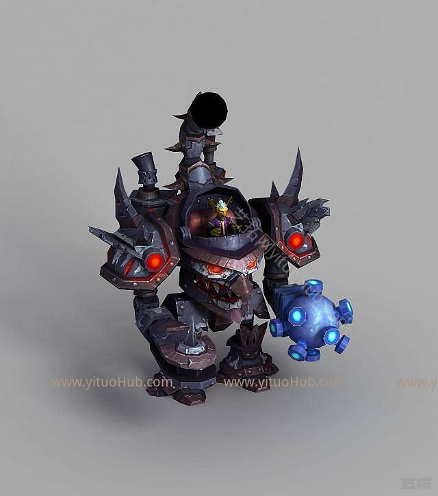魔兽世界遥控钢铁巨人模型