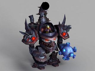 魔兽世界遥控钢铁巨人模型