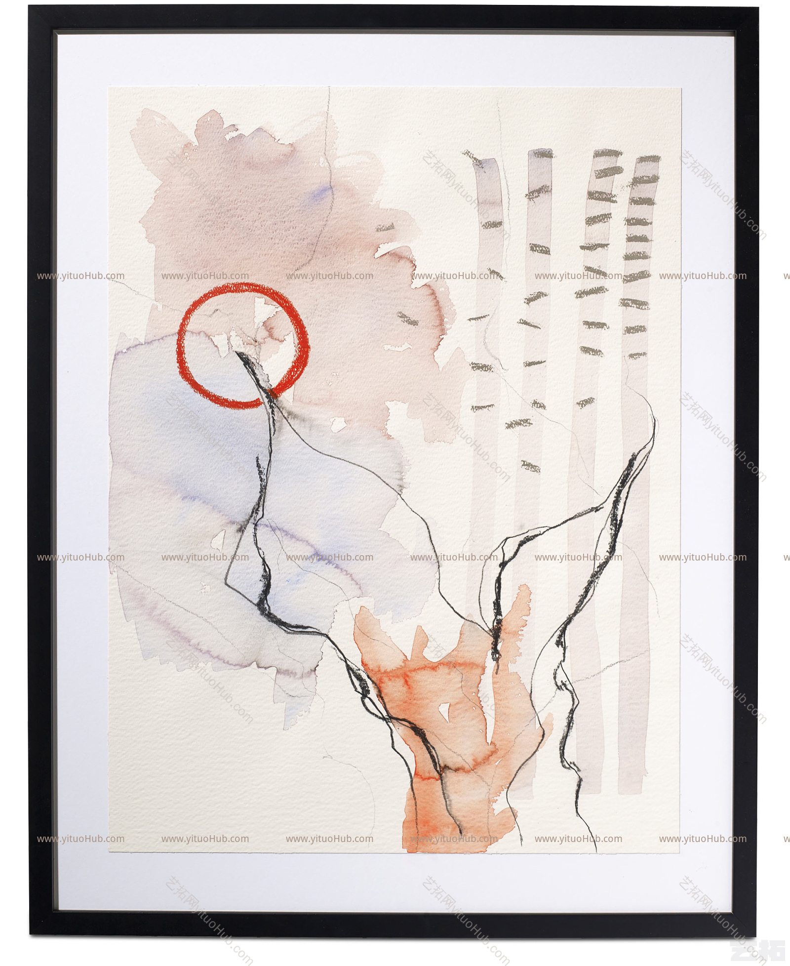 带框 现代 装饰画