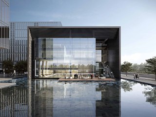售楼部建筑效果图