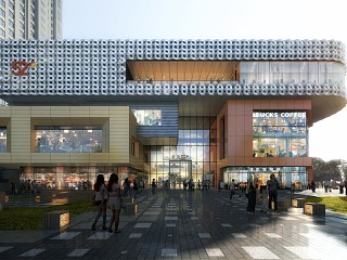 青岛世贸建筑效果图