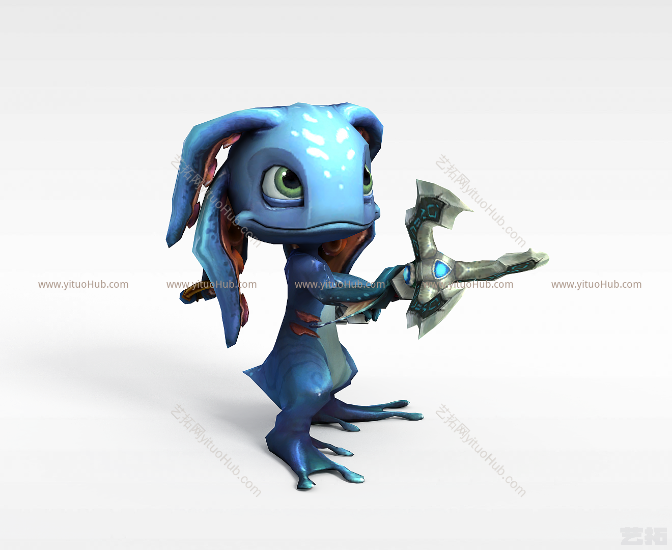 现代LOL菲兹潮汐海灵模型
