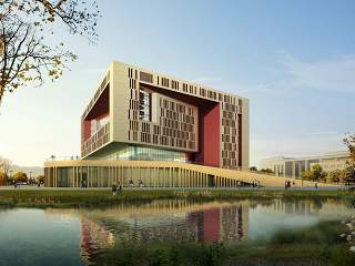 现代学校图书馆