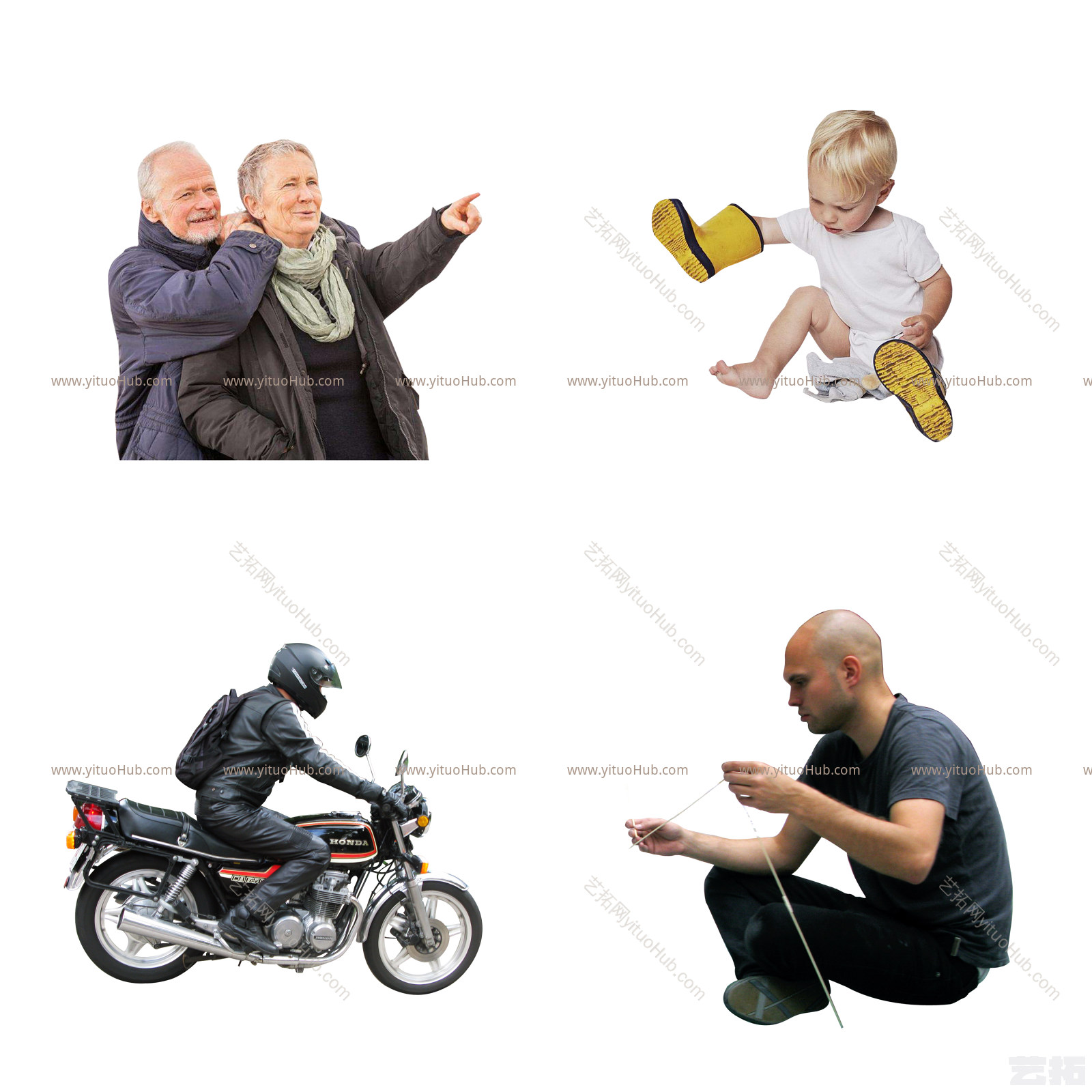 免扣人物素材