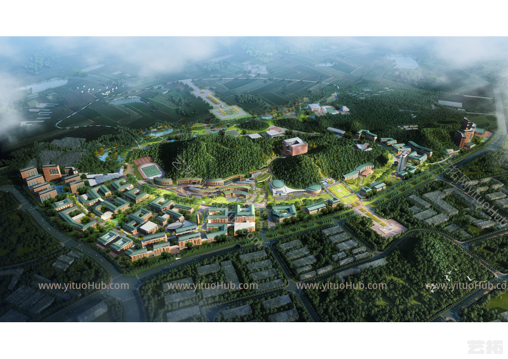 中山大学深圳建设工程项目总体规划和一期工程建筑设计标标段方案文本