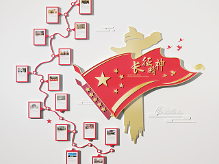 现代文化墙 企业历史 宣传墙
