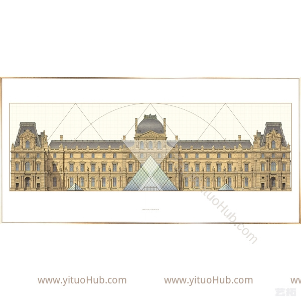 欧式新古典抽象装饰欧式建筑画画油画贴图下载 3d贴图下载