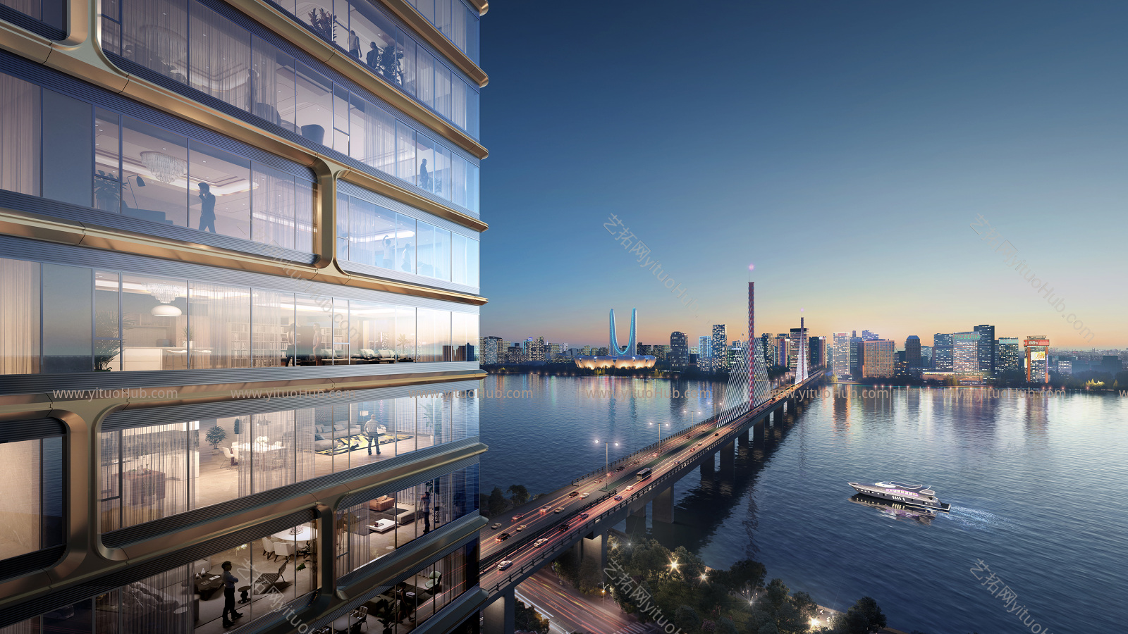现代小区建筑设计