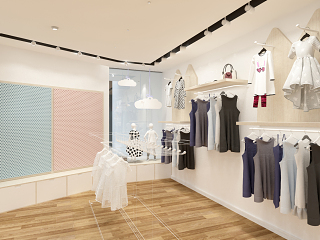 现代服装鞋店