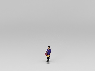 现代女人模型