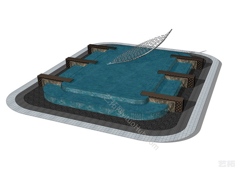 水池水景