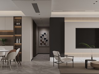 现代时尚摆件 潮流壁画 餐桌组件 沙发套件 绿色盆栽