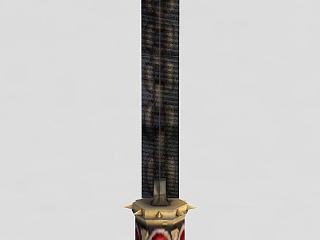 现代龙之谷游戏武器模型