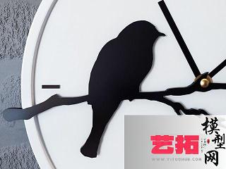 现代小鸟挂钟