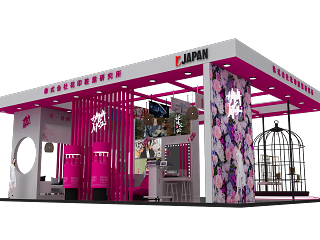 现代风格展台 展厅 会展