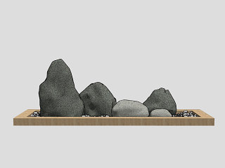 假山石块