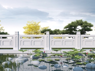中式栏杆
