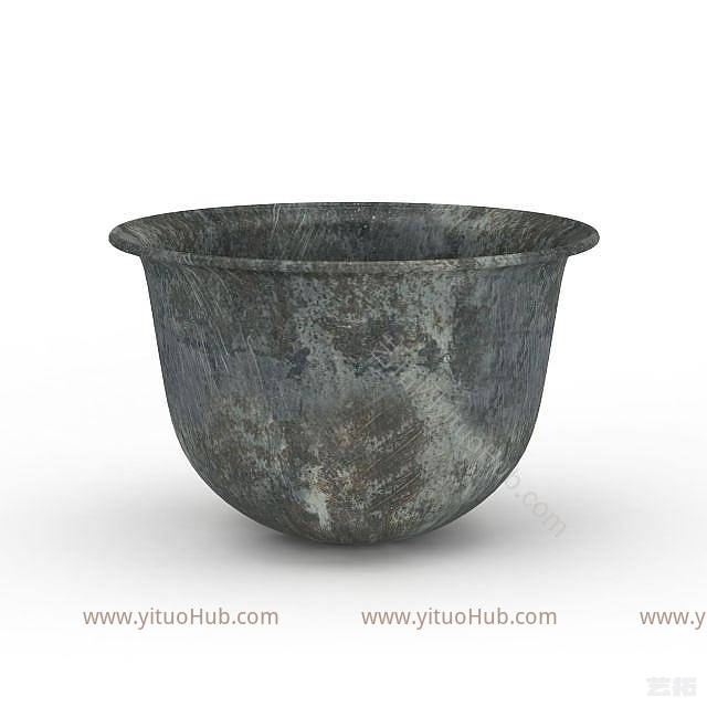 现代大型铁缸模型