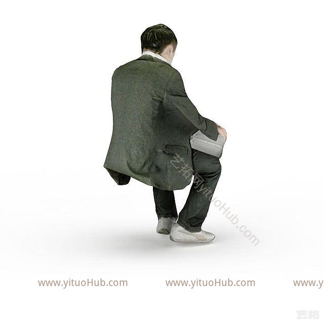 现代男人模型
