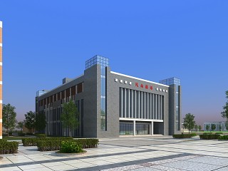 现代体育馆外观