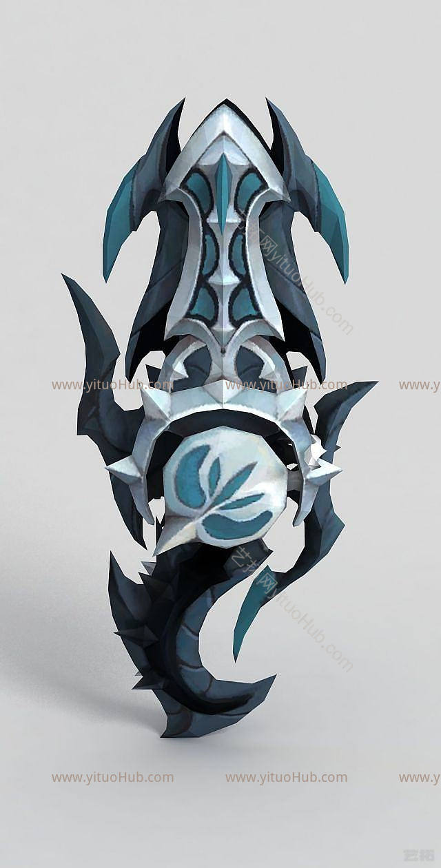现代龙之谷游戏武器模型