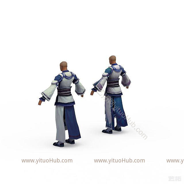 现代笑傲江湖人物模型