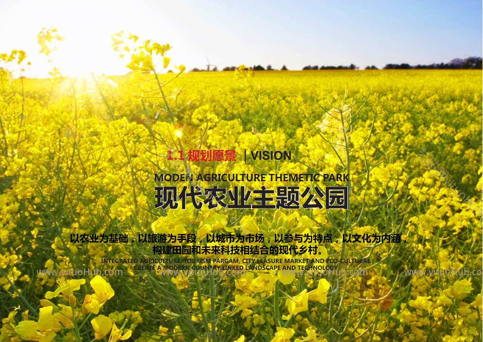 回龙村现代农业生态谷概念规划